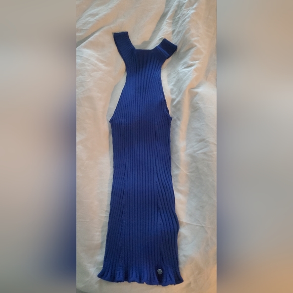 Ted baker royal blue halter top - Picture 2 of 5